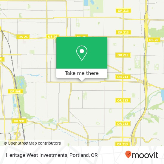 Heritage West Investments map