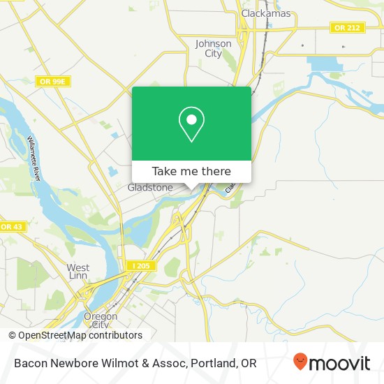 Mapa de Bacon Newbore Wilmot & Assoc