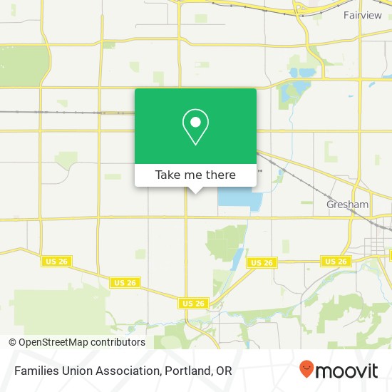 Families Union Association map