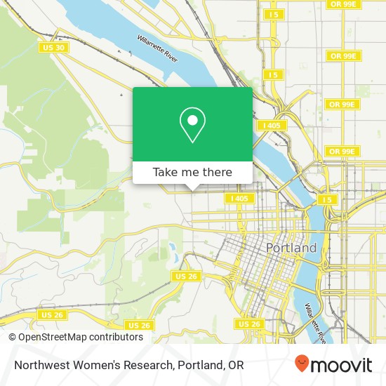 Mapa de Northwest Women's Research