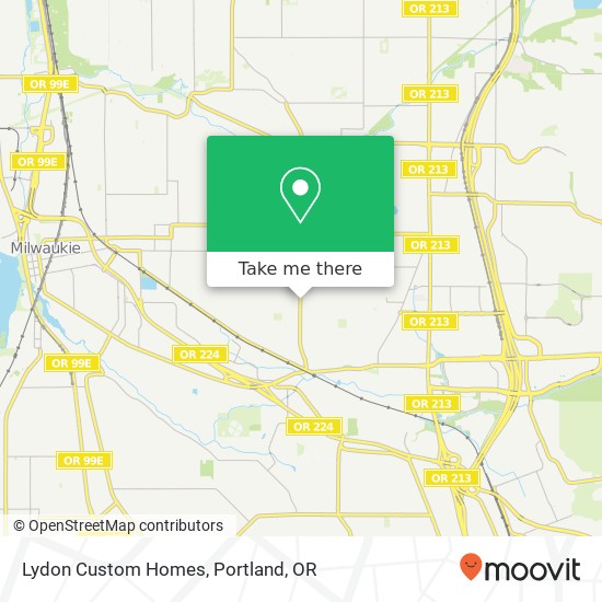 Lydon Custom Homes map