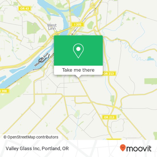 Mapa de Valley Glass Inc