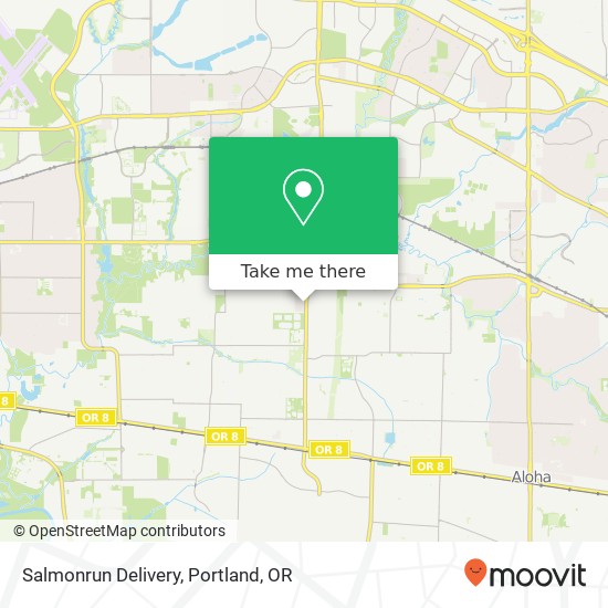 Salmonrun Delivery map