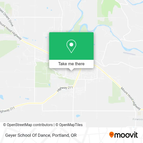 Geyer School Of Dance map
