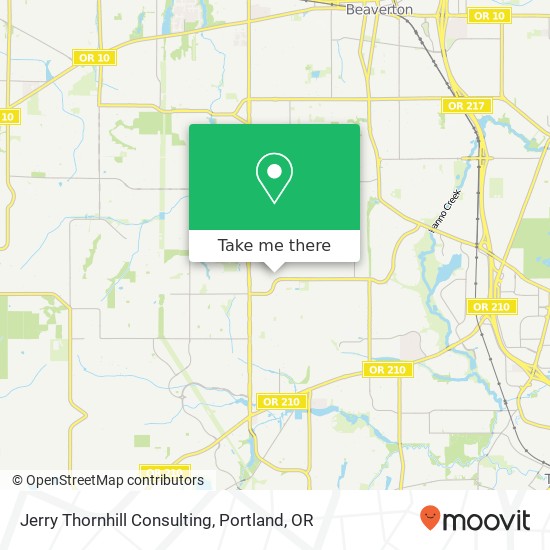 Jerry Thornhill Consulting map