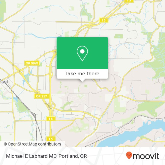 Michael E Labhard MD map