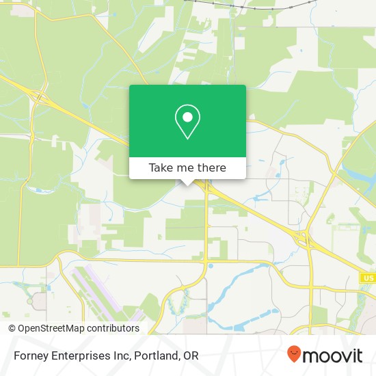 Forney Enterprises Inc map