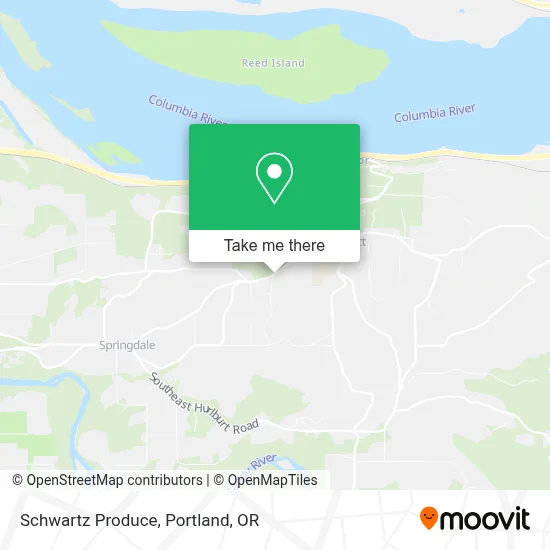 Schwartz Produce map