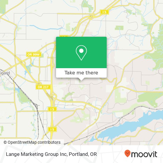 Lange Marketing Group Inc map