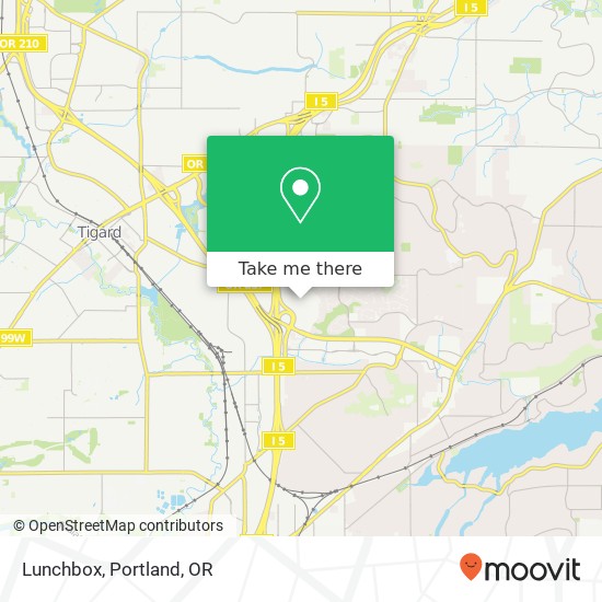Mapa de Lunchbox