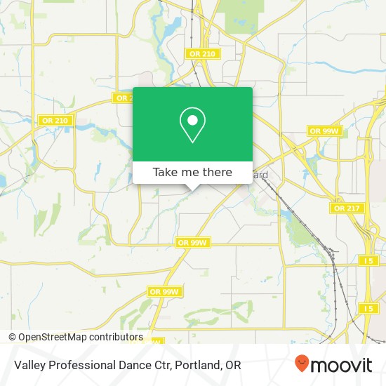 Mapa de Valley Professional Dance Ctr