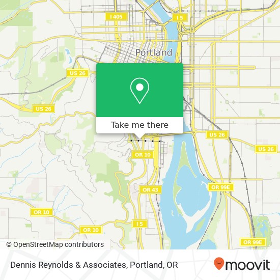 Dennis Reynolds & Associates map