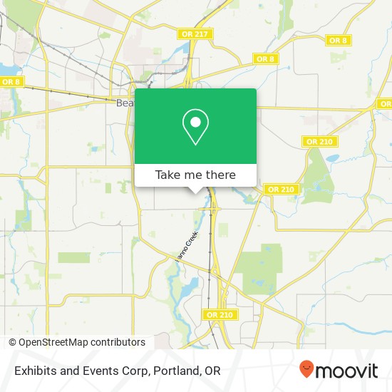 Mapa de Exhibits and Events Corp