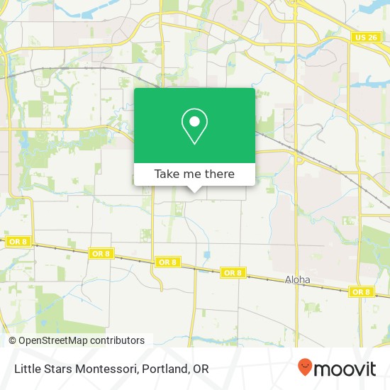 Mapa de Little Stars Montessori