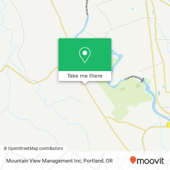 Mountain View Management Inc map