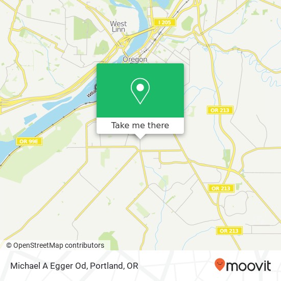 Michael A Egger Od map