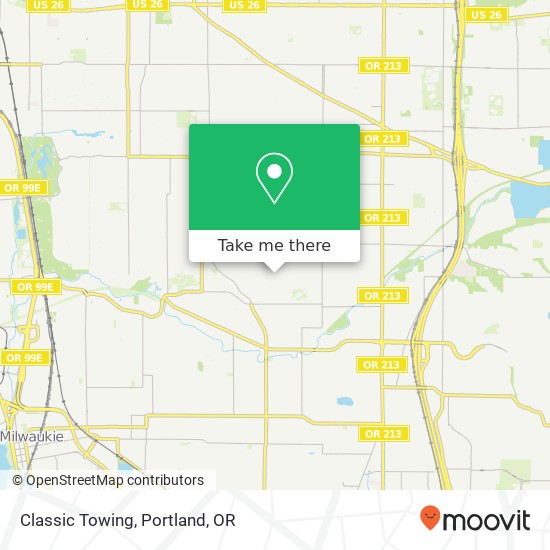 Classic Towing map