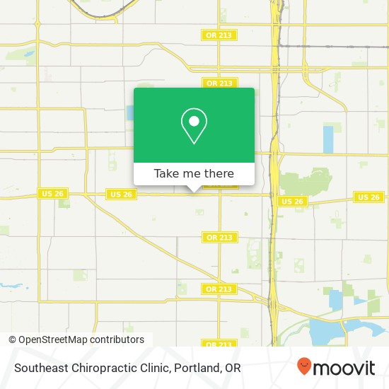 Southeast Chiropractic Clinic map