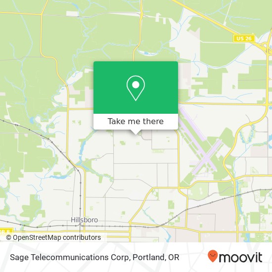 Mapa de Sage Telecommunications Corp