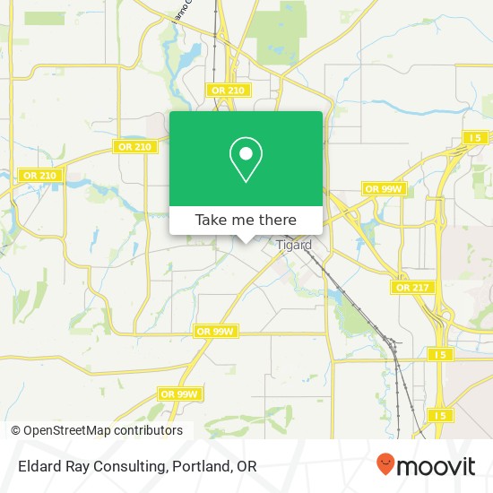 Eldard Ray Consulting map