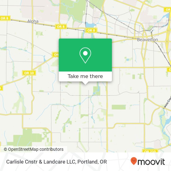 Mapa de Carlisle Cnstr & Landcare LLC