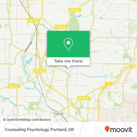 Counseling Psychology map