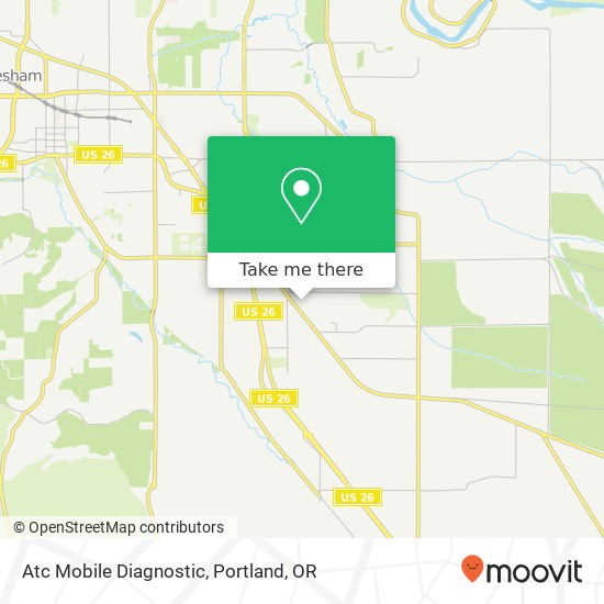 Mapa de Atc Mobile Diagnostic