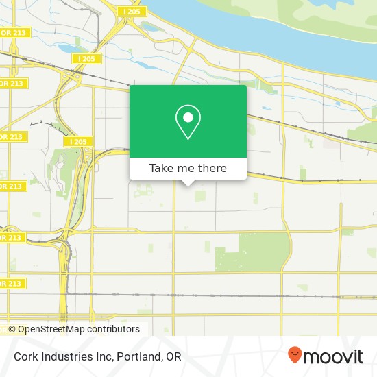 Cork Industries Inc map