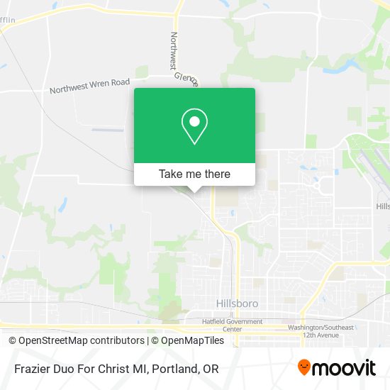 Frazier Duo For Christ MI map