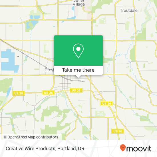 Creative Wire Products map