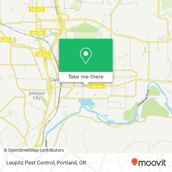 Leupitz Pest Control map