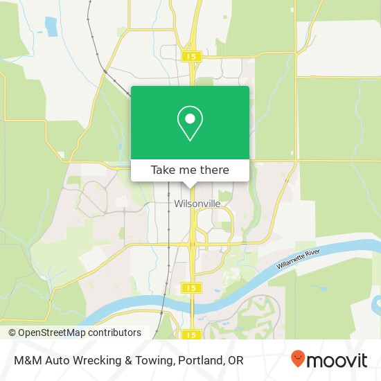 Mapa de M&M Auto Wrecking & Towing