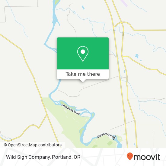 Mapa de Wild Sign Company