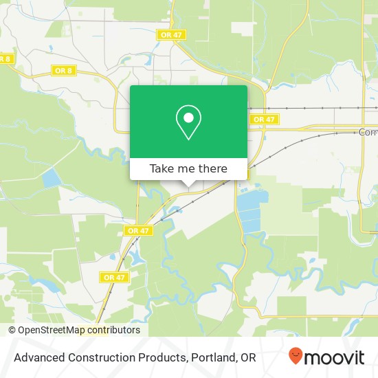 Advanced Construction Products map