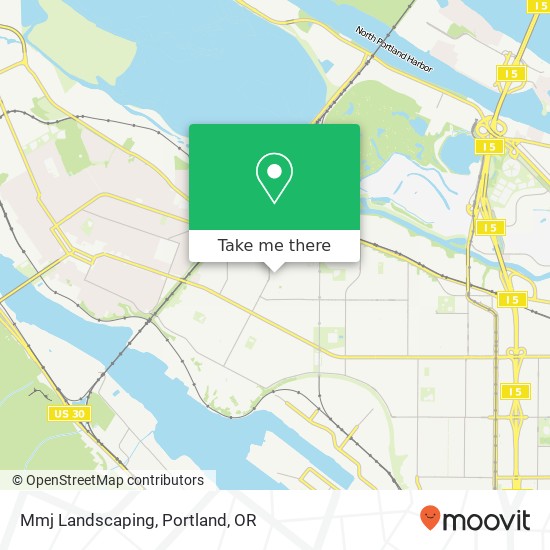 Mmj Landscaping map