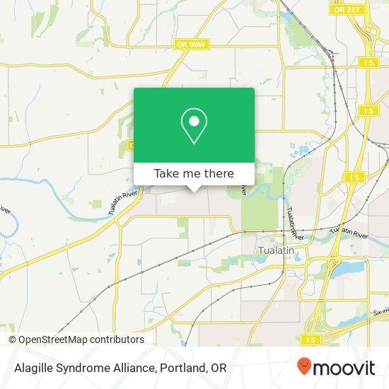 Mapa de Alagille Syndrome Alliance