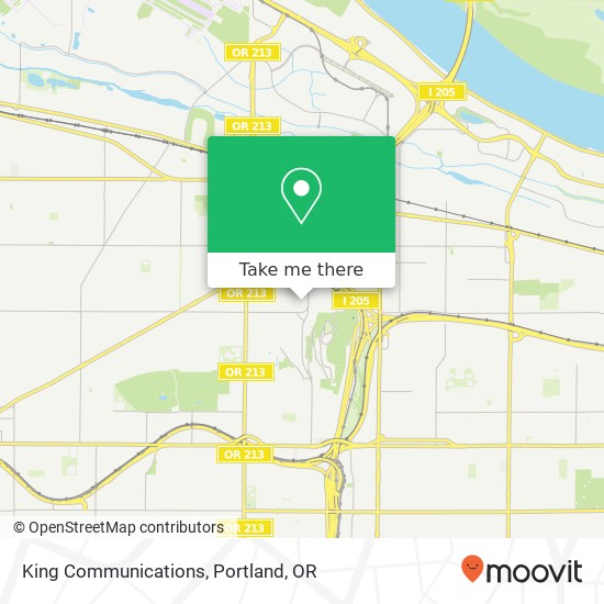 Mapa de King Communications
