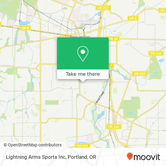 Mapa de Lightning Arms Sports Inc