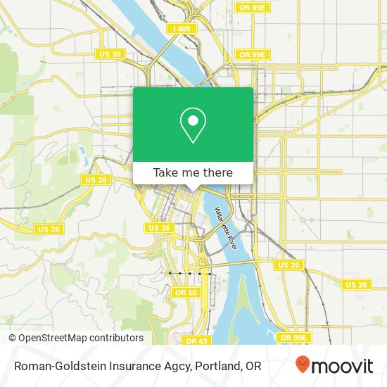 Mapa de Roman-Goldstein Insurance Agcy