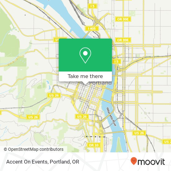 Accent On Events map