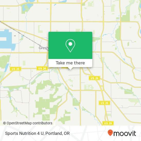 Sports Nutrition 4 U map