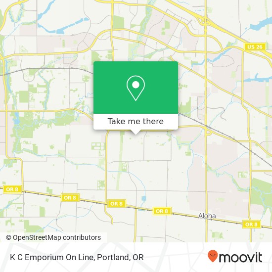 K C Emporium On Line map