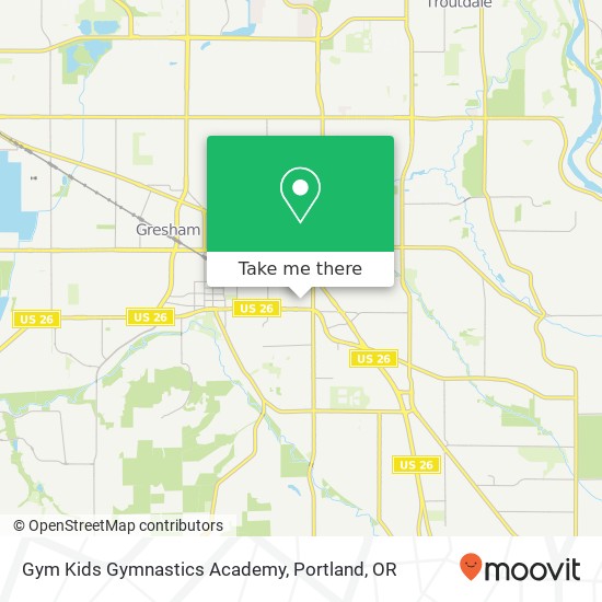Gym Kids Gymnastics Academy map
