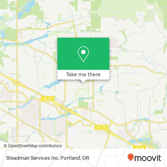 Mapa de Steadman Services Inc