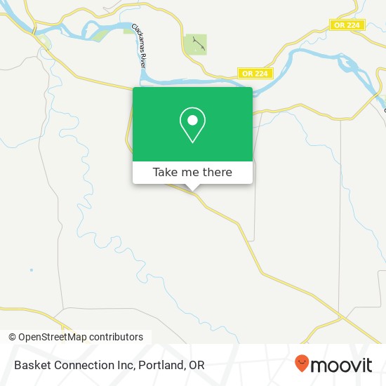 Basket Connection Inc map