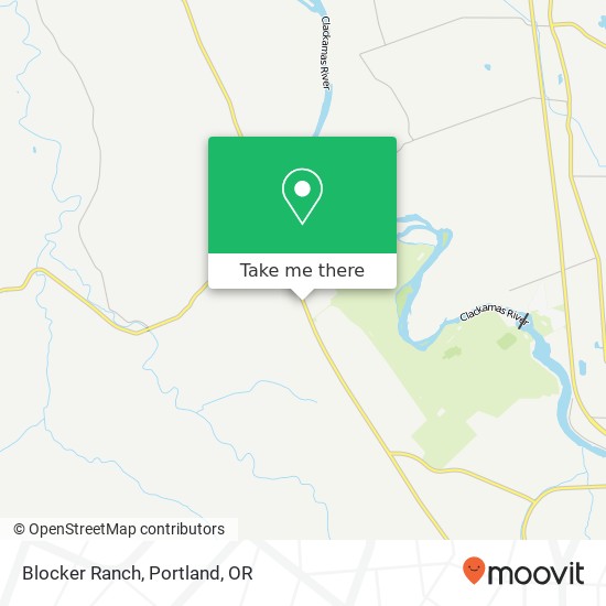 Mapa de Blocker Ranch
