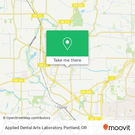 Mapa de Applied Dental Arts Laboratory