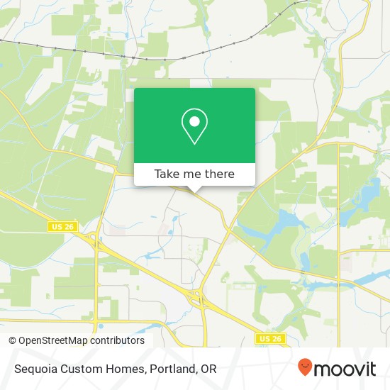 Sequoia Custom Homes map