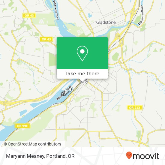 Maryann Meaney map