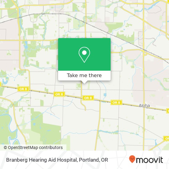 Branberg Hearing Aid Hospital map